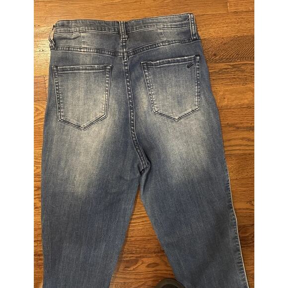 William Rast Women’s Jeans Blue 30 Super High Skinny Waist Junior Gray Lining - Picture 14 of 16